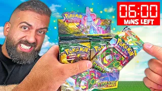 Pull 5 Secret Pokemon Cards In 20 Minutes Challenge!