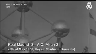 28 мая 1958 года. Финал Кубка Европейских чемпионов. Реал против Милана.