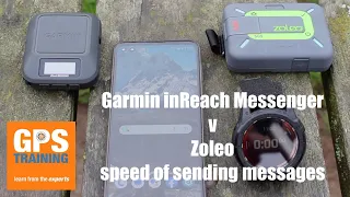 Garmin inReach Messenger V Zoleo - two-way satellite communicators