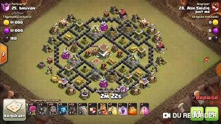 How to 3star at Th8! - Th8 GoHo - 3 minute guide clash of clan  best Th8 attack