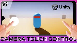 Camera Touch Control - Camera Mobile Game 2023 - Unity Tutorial -Fps Shooter-(Joystick Asset)-Part 2