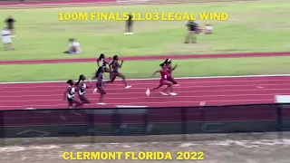 Briana Williams vs Twanisha Terry 100m-PURE Athletics Global Invitational May 1, 2022