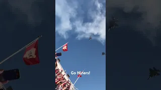 F-14 Fly Over at Levi’s Stadium! #jet #fighterjet #49ers #airplaneflying #levisstadium