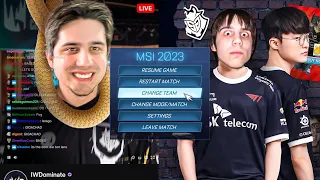 CAPS SAVING FLASH FOR MSI | G2 vs MAD | IWD LEC Co-Stream 2023