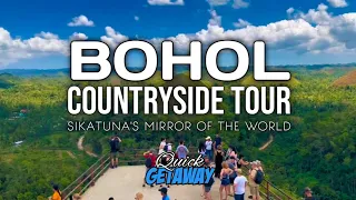 BOHOL Countryside Tour 2024 | Chocolate Hills | + Sikatuna's Mirror of the World | Walking Tour