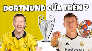 Mình hoá thân thành HLV Real Madrid và Dortmund để tìm cách ăn C1