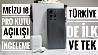 MEIZU 18 PRO Kutu Açılışı ve İnceleme - TÜRKİYE' DE İLK VE TEK