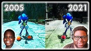 So the 2005 demo of Sonic 06 has been recreated for PC....