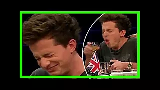 Breaking News | Charlie puth retches and almost vomits on live tv with james corden