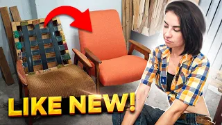 Decayed to ANCIENT TREASURE: Incredible Chair Restoration!