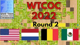 USA vs Netherlands - Round 2 World Team Carcassonne Online Championship 2022