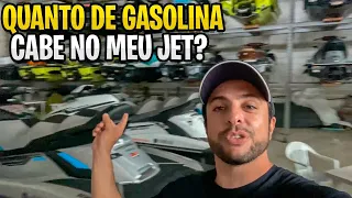 Quantos litros de gasolina cabe no meu Jet?!?