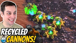 These Cannons got a SECOND CHANCE! | Sentry Only to Grandmaster S2E06 StarCraft 2