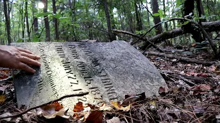 (Unbelievable!) Huge Forgotten Cemetery Discovered In The Woods Of Alabama