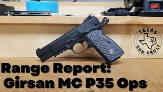 Range Report: Girsan MC P35 Ops (Browning Hi-Power Clone)