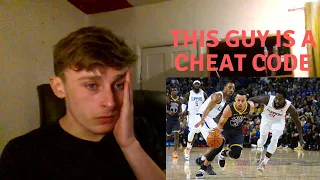 British Soccer fan reacts to Basketball NBA - Steph Curry - Career Crossover and Handles Highlights