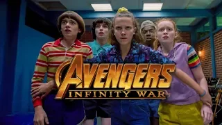 Stranger Things 3 trailer in AVENGERS:INFINITY WAR style