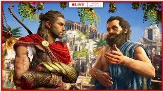 Assassin's Creed Odyssey LIVE Playthrough Part 1 - INTRO | PS4 Pro Gameplay