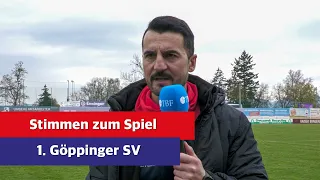 Stimmen zum Spiel | 1.Göppinger SV - 1.FC Rielasingen-Arlen 2:1🎙️