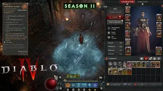 100 Blizzard Sorc T99 Solo (Heathen's Keep) Ft. X'fals Corroded Signet - Diablo 4 Season 2