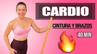 Cardio Stick: Shred Waist & Arms in 40 Minutes 💪🌟🔥