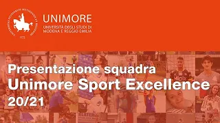 Presentazione squadra Unimore Sport Excellence 20/21