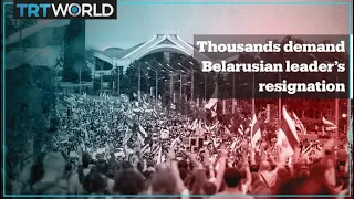 Hundreds of protesters arrested across Belarus