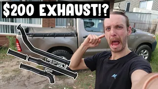 I Got eBay's Cheapest Exhaust!! : POOR MANS 4X4 HILUX BUILD EP5