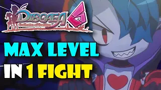 Disgaea 6 Demo How To Get Max Level In 1 Fight