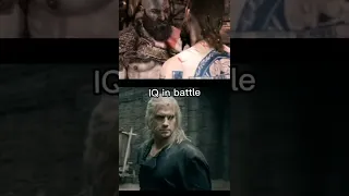 Geralt de rivia vs Kratos #shorts