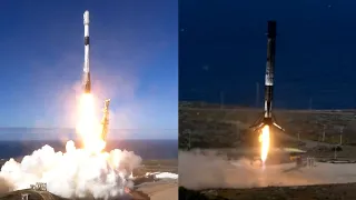 Falcon 9 launches Korea 425 & Falcon 9 first stage landing