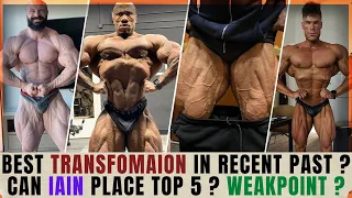 Charles's insane transformation + Can Iain place top 5 at Olympia 2022 ? Wesley's weakness + James