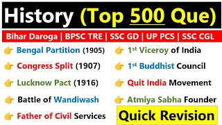 Indian History GK | History Gk for Competitive Exams | Modern history top questions | History gk que