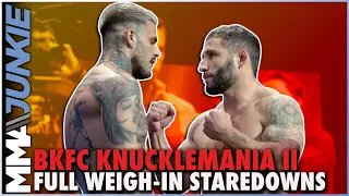 'BKFC: KnuckleMania 2' final faceoff: Chad Mendes returns to combat sport