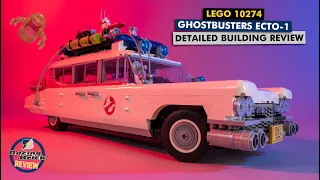 LEGO 10274 Ghostbusters Ecto-1 detailed building review - more functions than a Technic set!