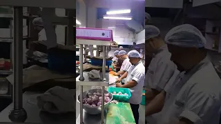 working  kitchen chef