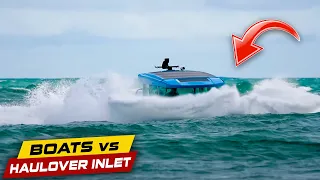 TOP 15 BEST MOMENTS OF 2023 !! | Boats vs Haulover Inlet