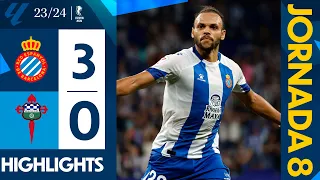 ⚽ RESUM J8 | Espanyol 3-0 Racing de Ferrol | #LaLigaHighlights