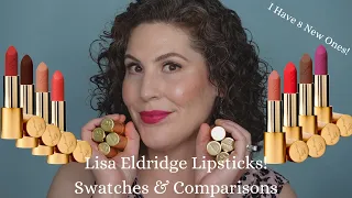 Lisa Eldridge - 2022 Summer Lipsticks - Try-On and Lip Swatches with Comparisons