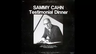 Sammy Cahn Testimonial Dinner