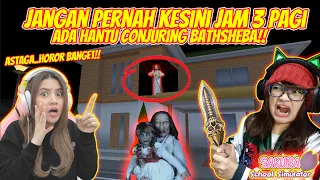 JANGAN PERNAH KESINI JAM 3 PAGI!! ADA HANTU CONJURING BATHSHEBA!! SAKURA SCHOOL SIMULATOR-PART 758