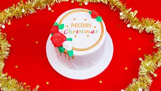 Christmas Rose Cake