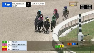 Gulfstream Park Carrera 2 - 11 de Julio 2021