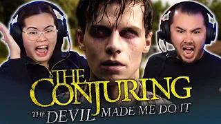 THE CONJURING: THE DEVIL MADE ME DO IT (2021) MOVIE REACTION! First Time Watching The Conjuring 3