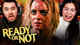 READY OR NOT (2019) MOVIE REACTION!! First Time Watching | Viewer’s Request!