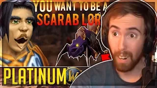 Asmongold Reacts to "So, You Want To Be A Scarab Lord? (Classic WoW)" by Platinum WoW