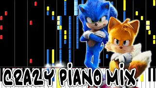 Crazy Piano Mix! STARS IN THE SKY - Kid Cudi [Sonic the Hedgehog 2 Movie]