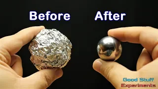 DIY Polished Japanese Aluminium Foil Ball