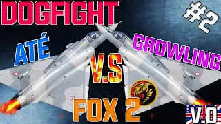 DOGFIGHT ATE vs GROWLING SIDEWINDER. DCS Mirage 2000 FOX 2