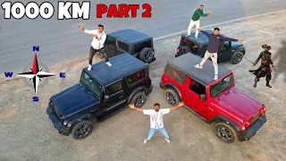 लुटेरों ने हमला कर दिया 😭 - 4 Thar 4X4 In Different Direction Challenge Gone Very Wrong 😑 Part -2